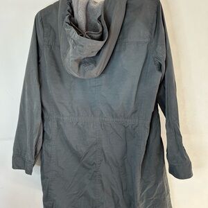 J. Jill Charcoal Utility Jacket with Hood